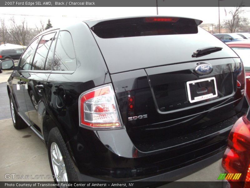 Black / Charcoal Black 2007 Ford Edge SEL AWD