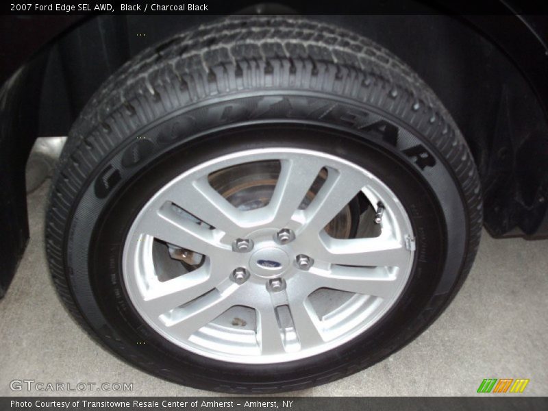 Black / Charcoal Black 2007 Ford Edge SEL AWD