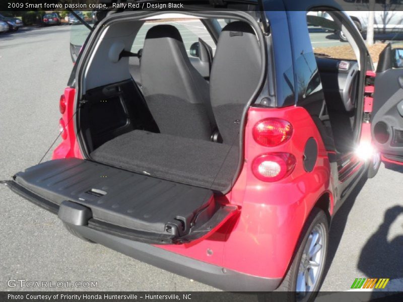 Rally Red / Design Black 2009 Smart fortwo passion coupe