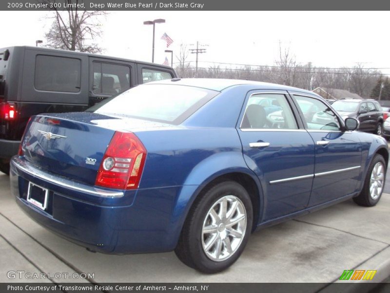 Deep Water Blue Pearl / Dark Slate Gray 2009 Chrysler 300 Limited