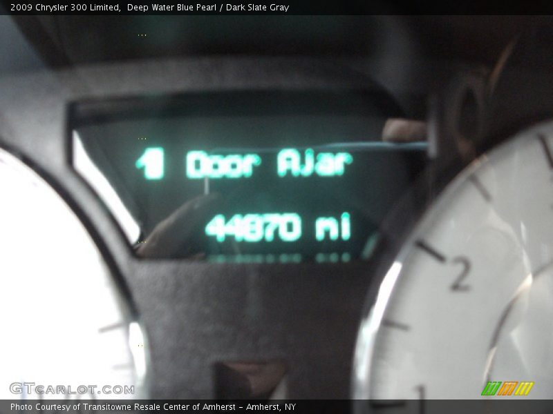 Deep Water Blue Pearl / Dark Slate Gray 2009 Chrysler 300 Limited