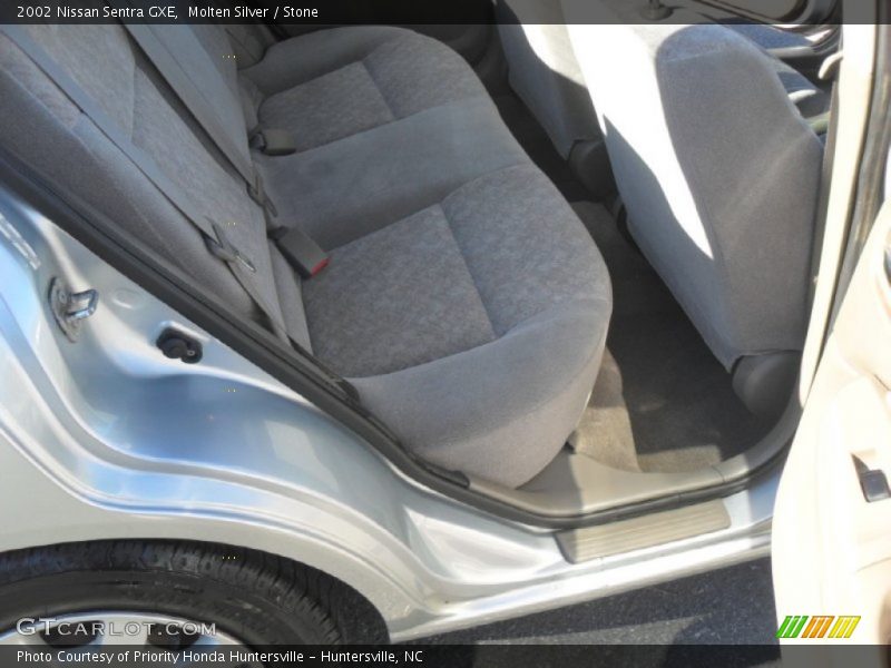 Molten Silver / Stone 2002 Nissan Sentra GXE