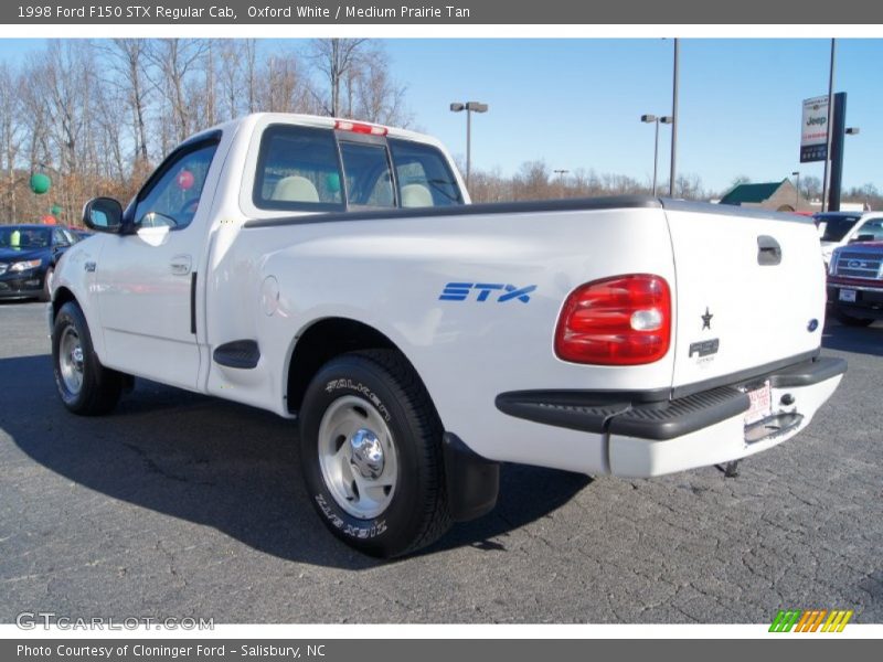  1998 F150 STX Regular Cab Oxford White