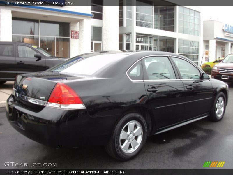 Black / Gray 2011 Chevrolet Impala LT