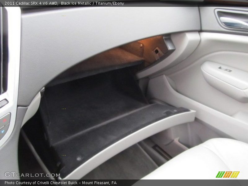 Black Ice Metallic / Titanium/Ebony 2011 Cadillac SRX 4 V6 AWD