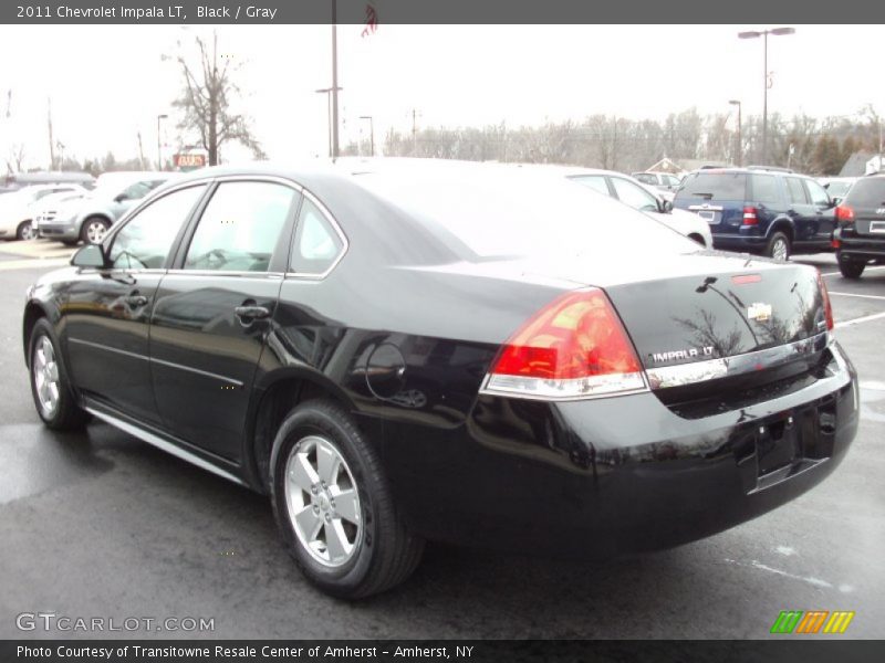 Black / Gray 2011 Chevrolet Impala LT