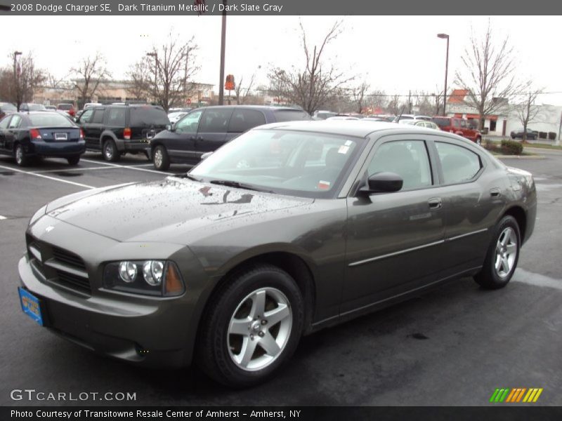 Dark Titanium Metallic / Dark Slate Gray 2008 Dodge Charger SE