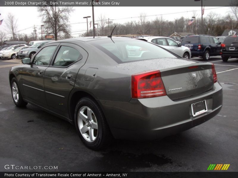 Dark Titanium Metallic / Dark Slate Gray 2008 Dodge Charger SE