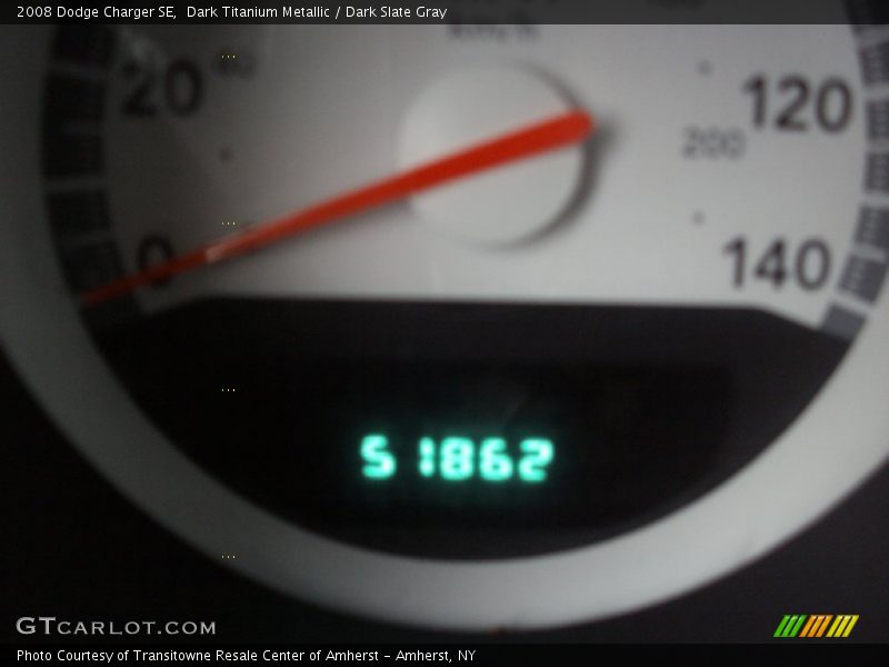 Dark Titanium Metallic / Dark Slate Gray 2008 Dodge Charger SE