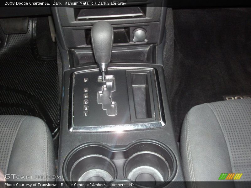 Dark Titanium Metallic / Dark Slate Gray 2008 Dodge Charger SE