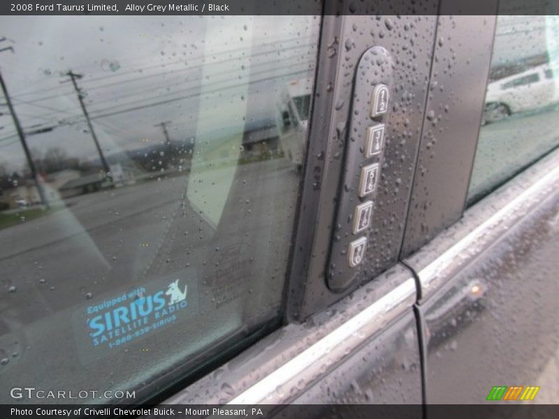 Alloy Grey Metallic / Black 2008 Ford Taurus Limited