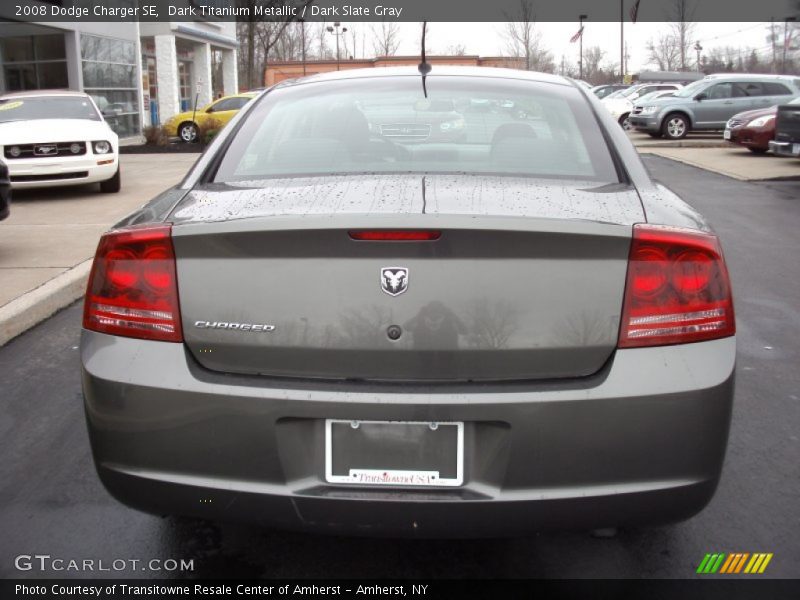 Dark Titanium Metallic / Dark Slate Gray 2008 Dodge Charger SE