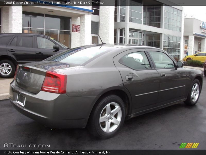 Dark Titanium Metallic / Dark Slate Gray 2008 Dodge Charger SE