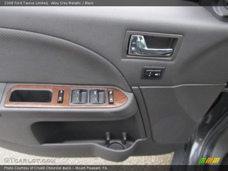 Alloy Grey Metallic / Black 2008 Ford Taurus Limited