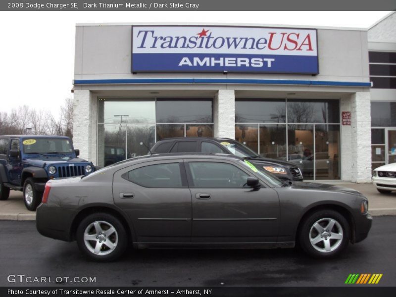 Dark Titanium Metallic / Dark Slate Gray 2008 Dodge Charger SE