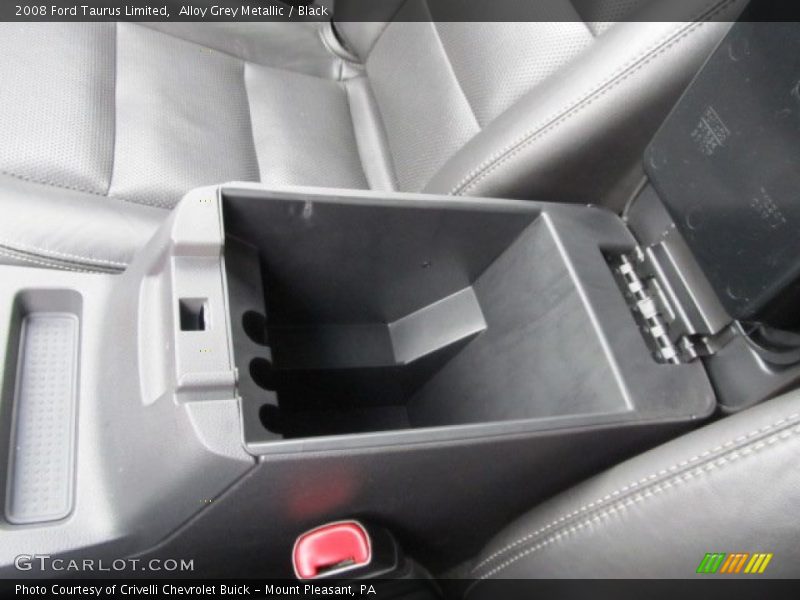 Alloy Grey Metallic / Black 2008 Ford Taurus Limited