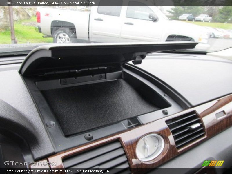 Alloy Grey Metallic / Black 2008 Ford Taurus Limited