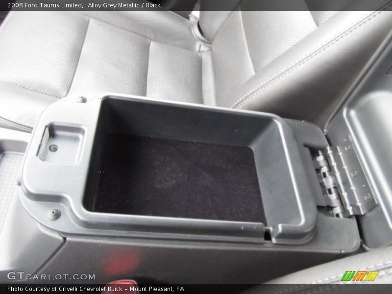 Alloy Grey Metallic / Black 2008 Ford Taurus Limited