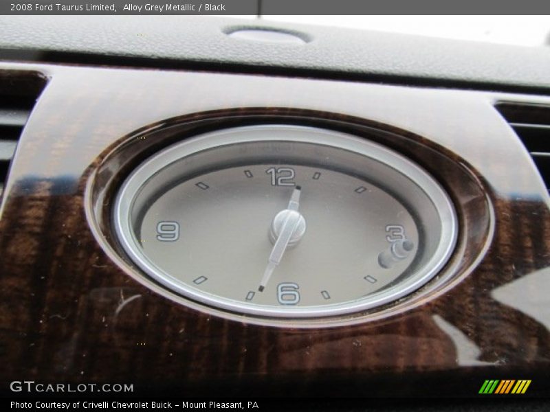 Alloy Grey Metallic / Black 2008 Ford Taurus Limited