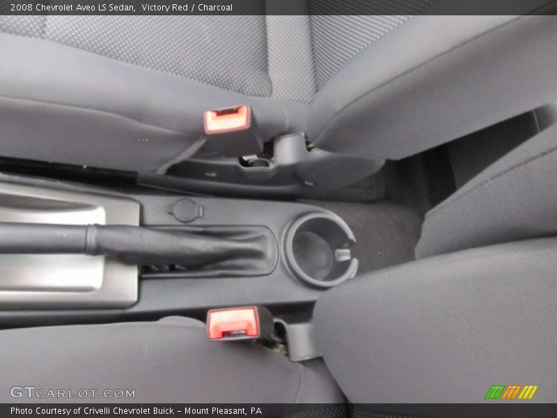 Victory Red / Charcoal 2008 Chevrolet Aveo LS Sedan