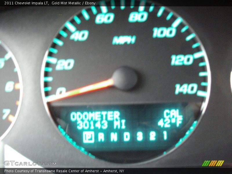 Gold Mist Metallic / Ebony 2011 Chevrolet Impala LT