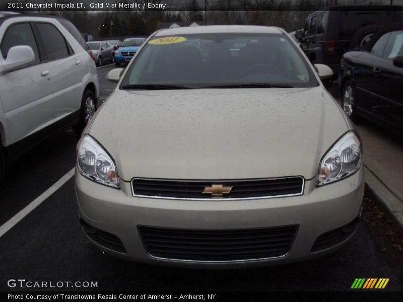 Gold Mist Metallic / Ebony 2011 Chevrolet Impala LT