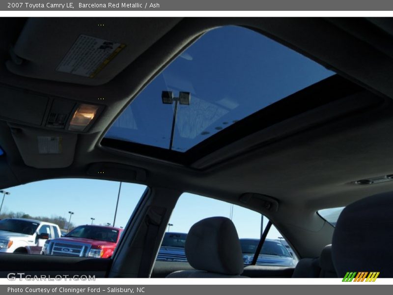 Barcelona Red Metallic / Ash 2007 Toyota Camry LE