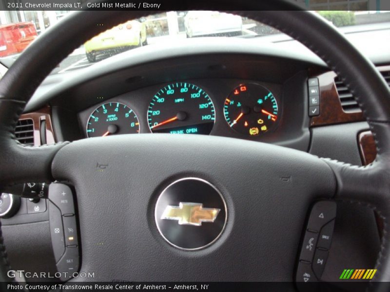 Gold Mist Metallic / Ebony 2011 Chevrolet Impala LT