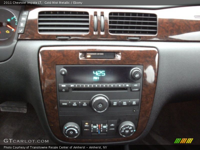 Gold Mist Metallic / Ebony 2011 Chevrolet Impala LT