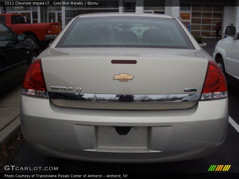 Gold Mist Metallic / Ebony 2011 Chevrolet Impala LT