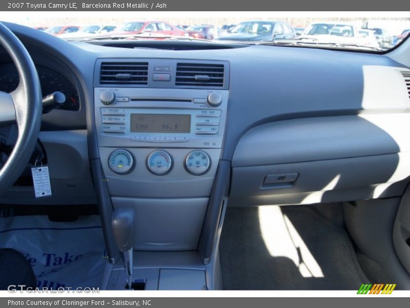 Barcelona Red Metallic / Ash 2007 Toyota Camry LE