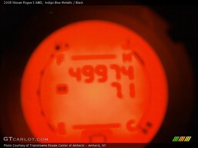Indigo Blue Metallic / Black 2008 Nissan Rogue S AWD