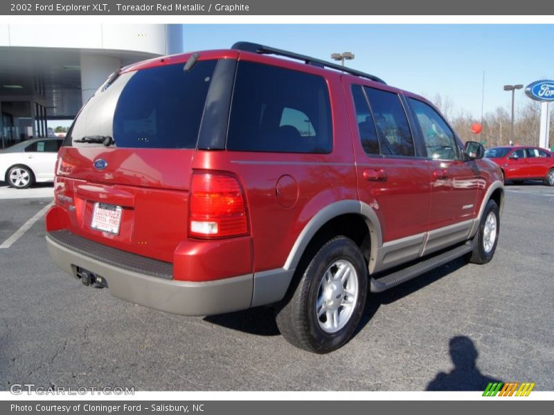 Toreador Red Metallic / Graphite 2002 Ford Explorer XLT