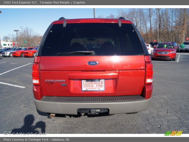Toreador Red Metallic / Graphite 2002 Ford Explorer XLT