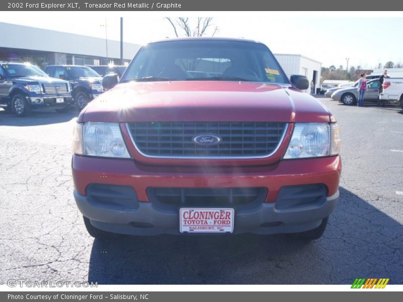 Toreador Red Metallic / Graphite 2002 Ford Explorer XLT