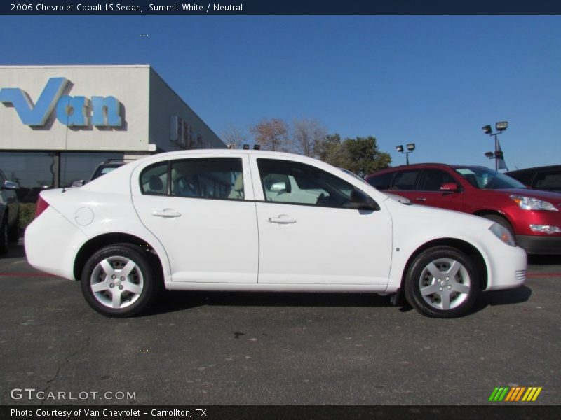 Summit White / Neutral 2006 Chevrolet Cobalt LS Sedan