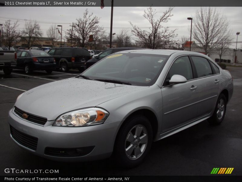 Silver Ice Metallic / Gray 2011 Chevrolet Impala LT