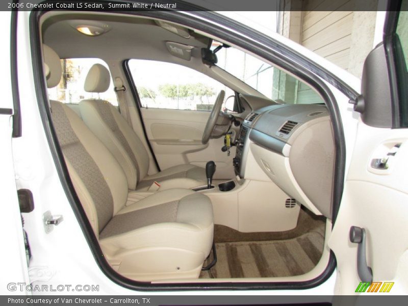 Summit White / Neutral 2006 Chevrolet Cobalt LS Sedan