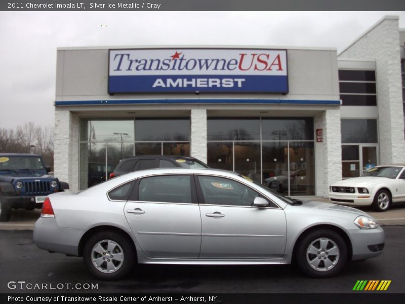Silver Ice Metallic / Gray 2011 Chevrolet Impala LT