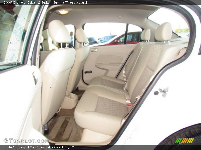 Summit White / Neutral 2006 Chevrolet Cobalt LS Sedan