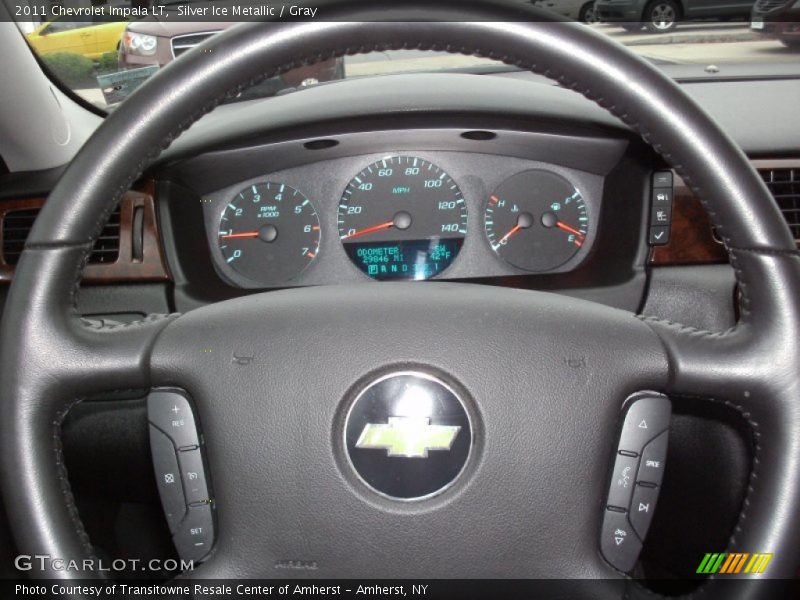 Silver Ice Metallic / Gray 2011 Chevrolet Impala LT