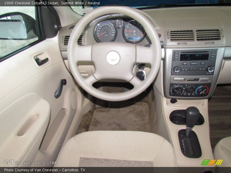 Summit White / Neutral 2006 Chevrolet Cobalt LS Sedan