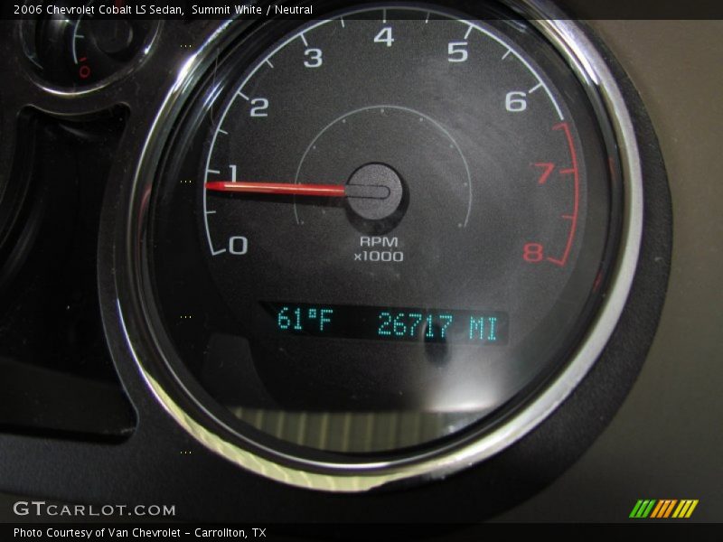 Summit White / Neutral 2006 Chevrolet Cobalt LS Sedan