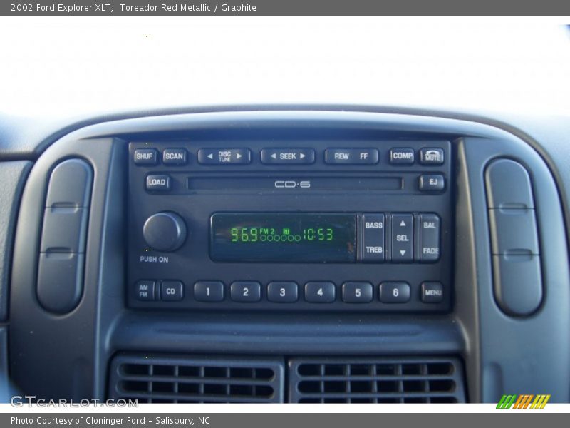 Toreador Red Metallic / Graphite 2002 Ford Explorer XLT