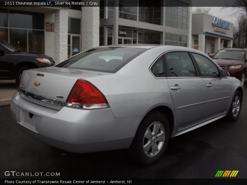 Silver Ice Metallic / Gray 2011 Chevrolet Impala LT