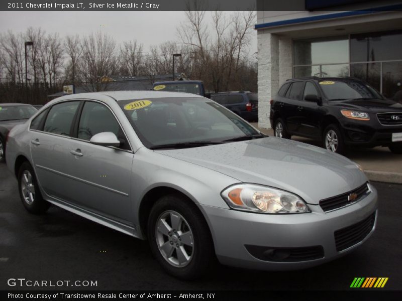 Silver Ice Metallic / Gray 2011 Chevrolet Impala LT