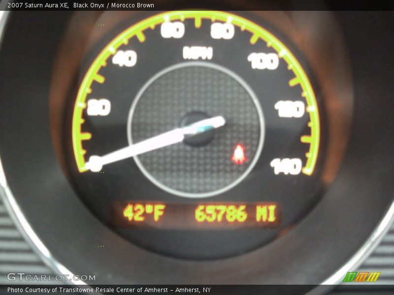 Black Onyx / Morocco Brown 2007 Saturn Aura XE
