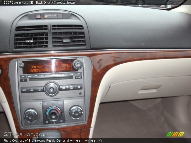 Black Onyx / Morocco Brown 2007 Saturn Aura XE