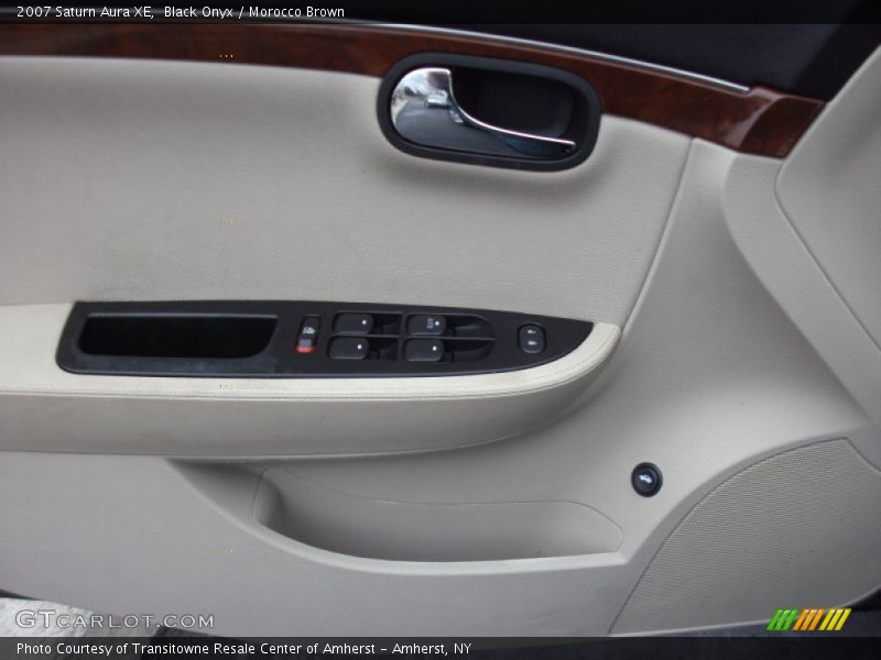 Black Onyx / Morocco Brown 2007 Saturn Aura XE
