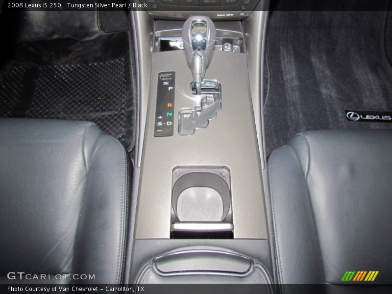 Tungsten Silver Pearl / Black 2008 Lexus IS 250